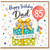 85th Birthday Card for Dad, Happy Birthday Dad with Gifts and 85 Balloon