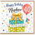 Nephew 40th Birthday Card, Happy Birthday With Love Gift Box and Balloon Design