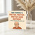 Funny Birthday Card - Prettay, Prettay, Good Birthday, Cheeky 'No Gifts' Message, Cartoon Bald Man with Glasses