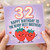 32nd Birthday Card for Brother, Berry Best Brother Birthday Card