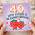 40th Birthday Card for Brother, Happy Birthday to the Berry Best Brother Card