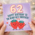 62nd Birthday Card for Brother, Happy Birthday to the Berry Best Brother