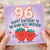 96th Birthday Card for Brother, Happy Birthday to the Berry Best Brother