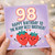 98th Birthday Card for Brother, Happy Birthday to the Berry Best Brother