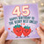 45th Birthday Card for Uncle, Berry Best Uncle Birthday Card