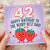 42nd Birthday Card for Dad, Happy Birthday to the Berry Best Dad
