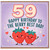 59th Birthday Card for Dad, Berry Best Dad Birthday Card