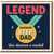 Legend Stepdad Card - Awesome Step-Dad, You Deserve a Medal - Father's Day or Birthday Card for Step Dad
