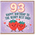93rd Birthday Card for Dad, Happy Birthday to the Berry Best Dad Card