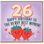 26th Birthday Card for Nephew, Berry Best Nephew Birthday Card