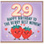 29th Birthday Card for Nephew, Berry Best Nephew Birthday Card with Cute Strawberries