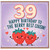 39th Birthday Card for Cousin, Berry Best Birthday Card