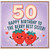 50th Birthday Sister Card, Berry Best Sister Birthday Card