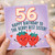 56th Birthday Card for Sister, Happy Birthday to the Berry Best Sister