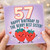 57th Birthday Card for Sister, Berry Best Sister Birthday Card