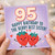 95th Birthday Card for Sister, Berry Best Sister Birthday Card