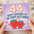 44th Birthday Card for Auntie, Happy Birthday to the Berry Best Auntie Card