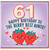 61st Birthday Card for Auntie, Happy Birthday to the Berry Best Auntie Card