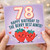 78th Birthday Card for Auntie, Berry Best Auntie Birthday Card