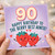 90th Birthday Card for Auntie, Happy Birthday to the Berry Best Auntie Card