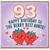 93rd Birthday Card for Auntie, Berry Best Auntie Birthday Card