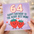 64th Birthday Card for Mum, Happy Birthday to the Berry Best Mum!