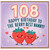 Nanny 108th Birthday Card, Happy Birthday to the Berry Best Nanny Card