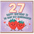 27th Birthday Card for Granddaughter, Berry Best Granddaughter Birthday Card