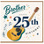 Brother 25th Birthday Card, Guitar Music Themed Happy Birthday Card
