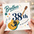 Brother 38th Birthday Card, Music and Guitar Theme
