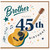 45th Birthday Card for Brother, Musical Guitar Birthday Card