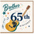 65th Birthday Card for Brother, Music Themed Guitar Birthday Card
