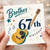 Brother 67th Birthday Card, Musical Guitar Happy Birthday Card