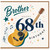 Brother 68th Birthday Card, Guitar Music Theme