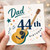 Dad 44th Birthday Card, Musical Guitar Birthday Card