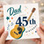 Dad 45th Birthday Card