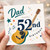 52nd Birthday Card for Dad, Guitar Music Theme Happy Birthday Card