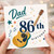 Dad 86th Birthday Card, Musical Guitars Birthday Card