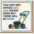 Funny Birthday Card - You May Not Notice Old Age Taking Over But There Will Be Signs - Lawn Mower Illustration - Humour for Him Her Friend Mum Dad