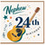 Nephew 24th Birthday Card, Guitar Music Theme