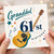 Granddad 61st Birthday Card, Musical Guitar Design