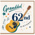Granddad 62nd Birthday Card, Musical Guitar Birthday Card for Grandad