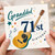 Granddad 71st Birthday Card, Musical Guitar Design