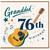 Granddad 76th Birthday Card, Musical Guitar Design
