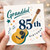 Granddad 85th Birthday Card, Musical Guitar Birthday Card