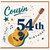 Cousin 54th Birthday Card - Musical Guitar Design
