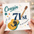 Cousin 71st Birthday Card, Happy Birthday Guitar Music Design