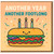Funny Birthday Card - Another Year Another Footlong - Cute Sandwich with Candles and Confetti - Cheeky Food Pun for Friends, Him or Her