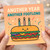 Funny Birthday Card - Another Year Another Footlong - Cute Sandwich with Candles and Confetti - Cheeky Food Pun for Friends, Him or Her