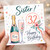 Sister 32nd Birthday Card, Happy Birthday Card for Her